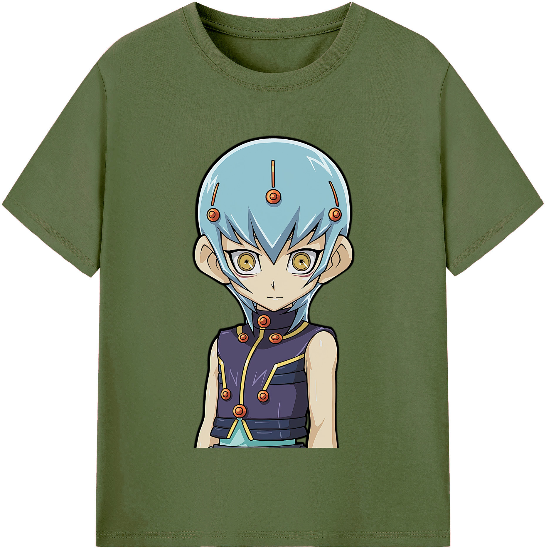 （画像用） 遊☆戯☆王 Yu-Gi-Oh! 綿100％半袖Tシャツ（フロントプリント）